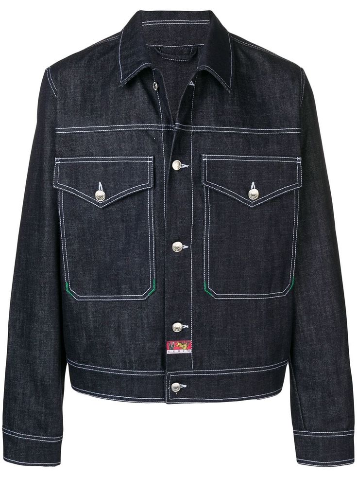 Raw Indigo Denim Jacket
